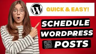 How To Schedule Posts In WordPress (2024) 🔥 | Schedule Blog Posts Tutorial