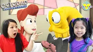 Life as an Octopus!! Let's Play Octodad with Emma and Mommy!!