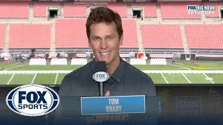 Tom Brady previews booth debut with Cowboys-Browns, recaps Texas-Michigan first half & more