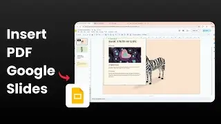 How to Insert a PDF in Google Slides