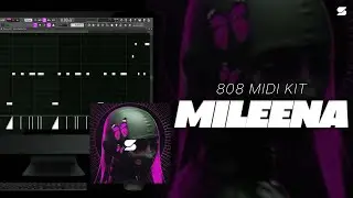 [FREE] Best 808 Midi Kit - MILEENA [DRAKE, TRAVIS SCOTT, GUNNA, LIL BABY] Hard Trap Midi Pack 2022 🎹