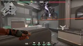 Raze boombot + paintshell lineup combo to clear A site 2 on Icebox