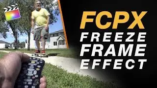 Remote Control Freeze-Frame Effect in Final Cut Pro [BADTV VIDEO PAUSE TRICK]