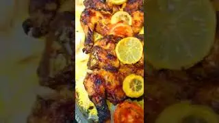 How To Make Oven Baked Chicken with White Rice #shorts #short