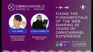 Podcast Ep. 35 – Sharing 55 years of omnichannel experience w/ Steven Pemberton