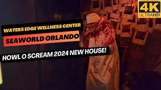 New for 2024 Water's Edge Wellness Institute SeaWorld Howl O Scream | Full Tour