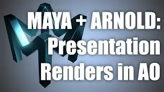 Rendering Ambient Occlusion Presentations In Arnold