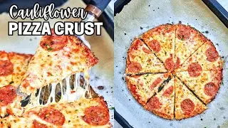 Cauliflower Pizza Crust: Easy and Healthy!