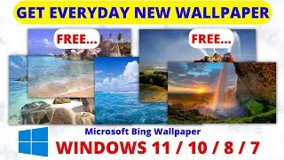 How To Get Daily New Wallpaper on Windows PC | How to Set Automatic Wallpaper on Windows PC