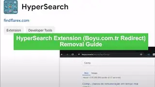 HyperSearch Extension virus | How to Remove HyperSearch Extension Browser Hijacker