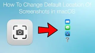 How to Change Default Location of Screenshots in macOS | Big Sur | Catalina | Mojave