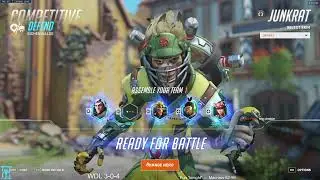 38 ELIMS! THIS IS SICK JUNKRAT! AQUAMARINE JUNKRAT GAMEPLAY OVERWATCH 2 SEASON 8