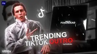 How to make trending Tiktok Outro | on After Affects