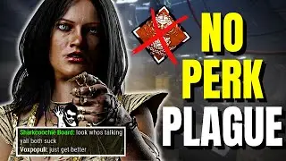 Dead By Daylight-NO PERK PLAGUE VS Some Really Difficult Maps (Informative Gameplay)