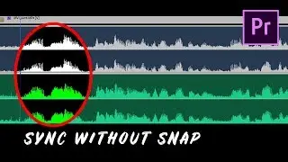 How to Sync Audio with Video In Premiere Pro CC [2018]: Premiere Pro Tutorials for Beginners