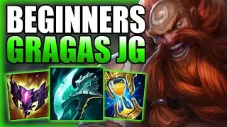 HOW TO PLAY GRAGAS JUNGLE FOR BEGINNERS IN-DEPTH GUIDE S13! - Best Build/Runes S+ League of Legends