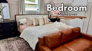 Complete DIY Bedroom Makeover On a Budget With Before and Afters