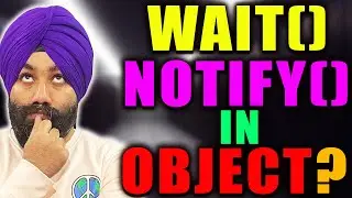 Why wait() & notify() present in Java Object class instead of Thread class?