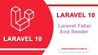 Laravel 10 Faker Factory Seeding | Laravel tutorial | Laravel seeder |Laravel factory |faker|seeder