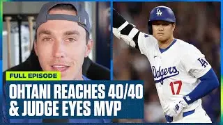 Shohei Ohtani (大谷翔平) fastest to 40/40, Aaron Judge's historic season & Playoff race heats up