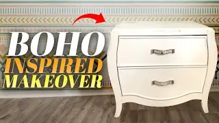 Boho Inspired Furniture Makeover!