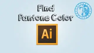 How to find pantone color code in Adobe Illustrator