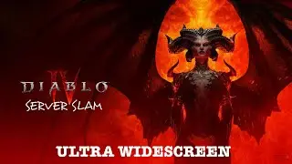 DIABLO IV : World Boss Ashava the Pestilent... But undefeated (Slam Server) - Ultra Widescreen 32:9