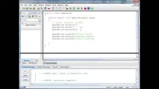 Java Basics - print  println