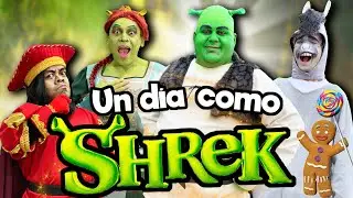 Un dia como los personajes de SHREK !!!/ Memo Aponte