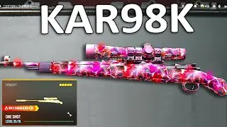 the BEST KAR98 in WARZONE 3! (Best KAR98K Class Setup) - MW3