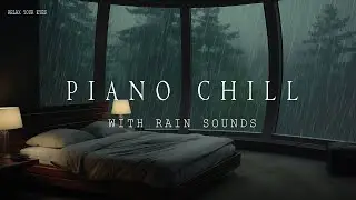 Serene Rainy Night in the Forest 🌧️🌿 Beautiful Piano Music for Relaxation and Quality Sleep 🎹💤