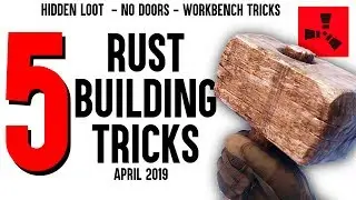 Rust Base Building Tips and Tricks (Use In Any Rust Base and Rust bunker base)