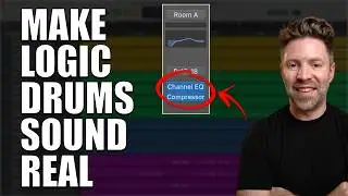 REAL sounding LOGIC DRUMS (with just TWO plugins)