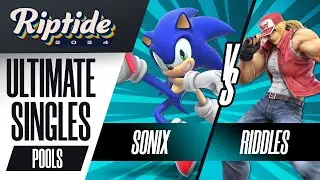 Sonix (Sonic) vs Riddles (Terry) - Riptide 2024 - Ultimate Singles - R2 Pools