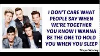 One Direction - Happily (Lyrics and Pictures) (Album Midnight Memories)