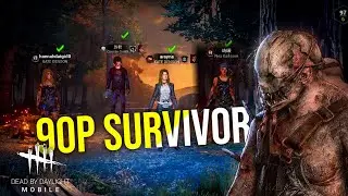 Can My Trapper Take Down This 90p SWF Squad? - Dead by Daylight Mobile Challenge!