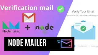 User Email Verification  using nodemailer Mern-Auth Node js Mongodb express