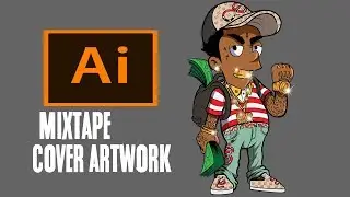 Mixtape Cover Artwork - Adobe Illustrator Speedart