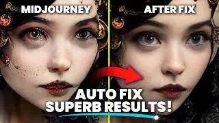 Best Face Restoration & Symmetry Fix Tool for Midjourney/Stable Diffusion/DALLE2