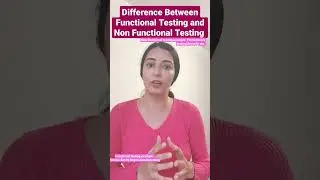 Functional Testing Vs.Non Functional Testing 