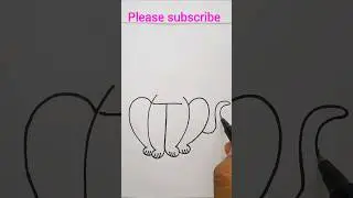 T= Cat Drawing #drawing #artvideos #shorts #tipsclub