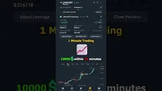 10000$ within 10 minutes Live trading on Binance 