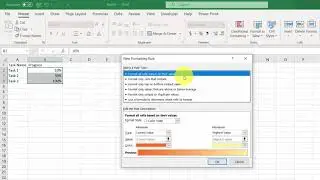 Excel Tips and Tricks #43 How to Create Progress Bar in Cell using Conditional Formatting