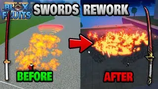 Every Sword REWORK in Blox Fruits Update 20