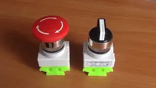 Кнопка и переключатель для станка [Aliexpress]
