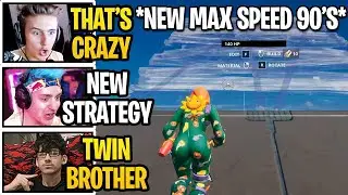 FaZe Sway's Twin Brother *SHOCKED* After Discovering NEW *MAX SPEED* 90's STRATEGY In Fortnite!