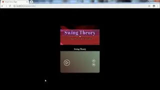 Simple Music Player - HTML JavaScript - Part 1