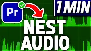 How To Nest Audio Tracks In Premiere Pro | Quick Tutorial
