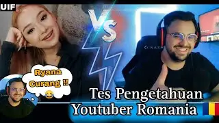 Ryana Curang !! Tes Pengetahuan Umum Youtuber Romania - Ome.TV Internasional