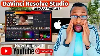 Davinci Resolve Studio | macOS Ventura